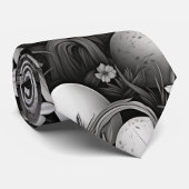 Black and White Easter Eggs  ネクタイ