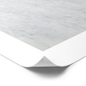 Black and White Elephant Print - Minimalist ポスター (角)