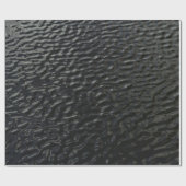 Black and white floral textile ラッピングペーパー (フラット)