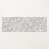 Black And White Geometric-Modern Minimalist ヨガマット (正面(横))