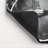 Black and White Guitar mousepad マウスパッド (コーナー)