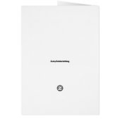 black and white hands with coffee on Note Card (裏面)