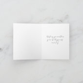 black and white hands with coffee on Note Card カード (内部)