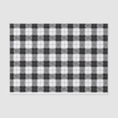 Black and White Herringbone Tissue Paper 薄葉紙 (正面)