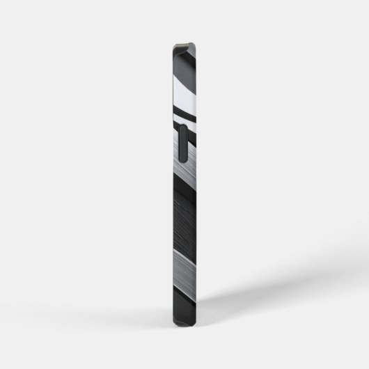 black and white iPhoneケース (右側面)