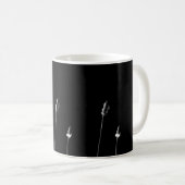 black and white minimal - Tasse / Kaffeebecher マグカップ (正面右)