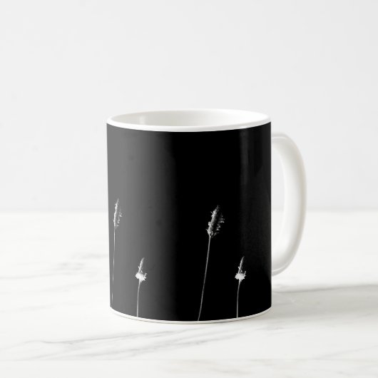black and white minimal - Tasse / Kaffeebecher マグカップ (正面右)