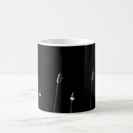 black and white minimal - Tasse / Kaffeebecher マグカップ (中央)