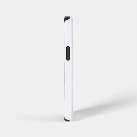  Black and White Modern Monogram  iPhoneケース (右側面)