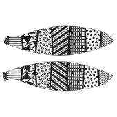 Black and white - modern pattern バスケットボール (パネル)