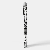 Black and white - modern pattern Case-Mate iPhoneケース (裏面 / 左)