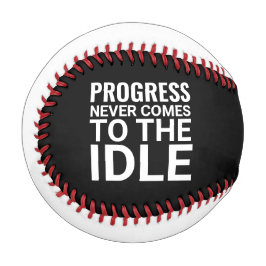 Black and White Motivational Saying Inspirational 野球ボール