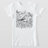 Black and White Nature T-Shirt Tシャツ