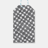 Black and White Noël ギフトタグ (裏面)