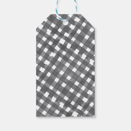 Black and White Noël ギフトタグ (裏面)