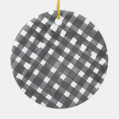 Black and White Noël  セラミックオーナメント (裏面)