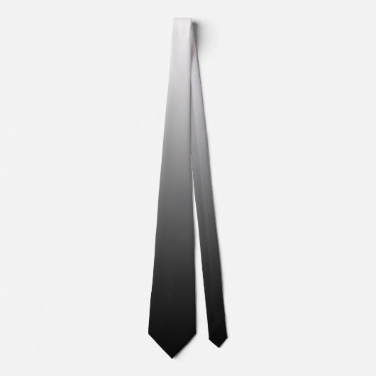 Black and white ombre ネクタイ (正面)