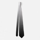 Black and white ombre ネクタイ (裏面)