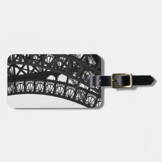 Black and White Paris Eiffel Tower Luggage Tag ラゲッジタグ