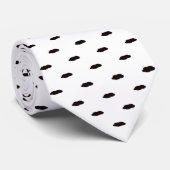 Black and White Pattern Custom Necktie ネクタイ (ロール)