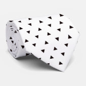 Black and White Pattern Custom Necktie ネクタイ (ロール)