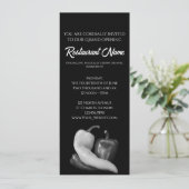 Black and White Peppers Restaurant Grand Opening 招待状 (スタンド正面)