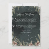 Black and White Photo Christmas Card シーズンカード (裏面)