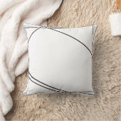 Black And White Pillow クッション (ブランケット)
