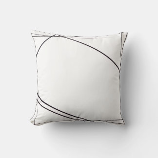 Black And White Pillow クッション