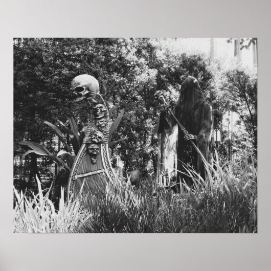 Black and White Poster Charon Ferryman thru Styx ポスター (正面)