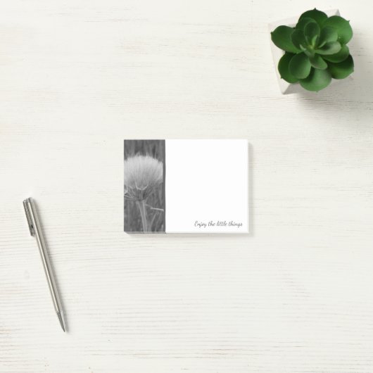 Black and White Puff Post-It Notes ポストイット (オフィス)