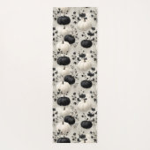 Black and White Pumpkin Fall Design ヨガマット (裏面)