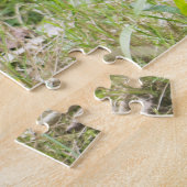 Black and White Ruffed Lemur: Wildlife Photography ジグソーパズル (側面)