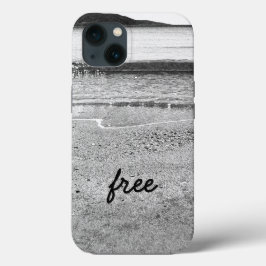 Black and White Sand Beach Case-Mate iPhone Case iPhone 13ケース
