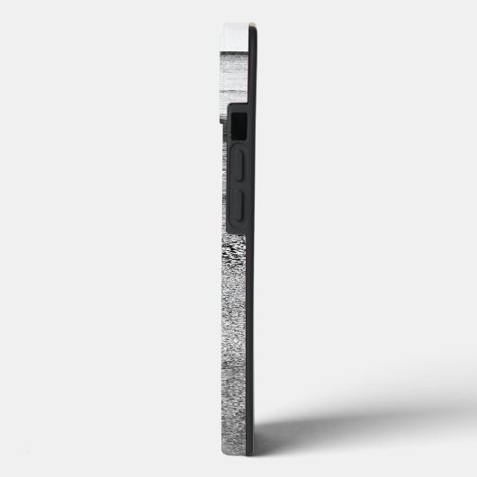 Black and White Sand Beach Case-Mate iPhone Case iPhoneケース (裏面 / 左)