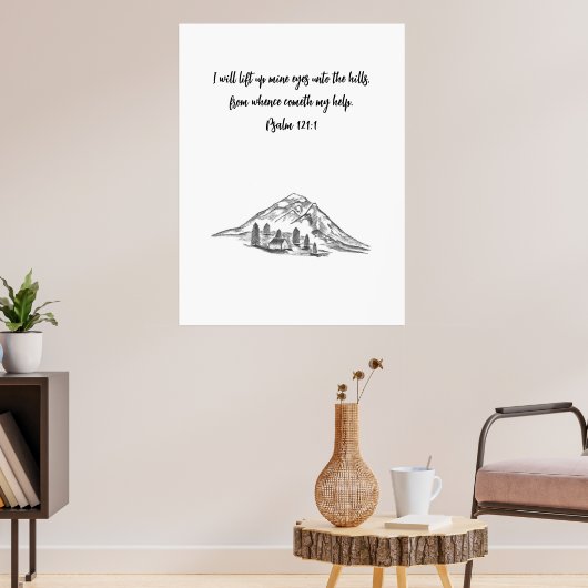 Black and White Sketches on Motto ポスター (リビング3)