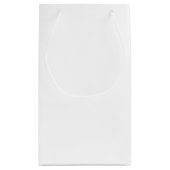 Black and White Small Wedding Gift Bag スモールペーパーバッグ (裏面)