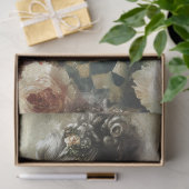 Black and White Spring Portrait Tissue Paper 薄葉紙 (ギフト)