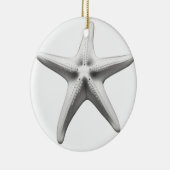 Black and White Starfish セラミックオーナメント (右)