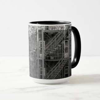 Black and White Stone Architecture  マグカップ