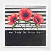 Black And White Stripe With Red (正面)