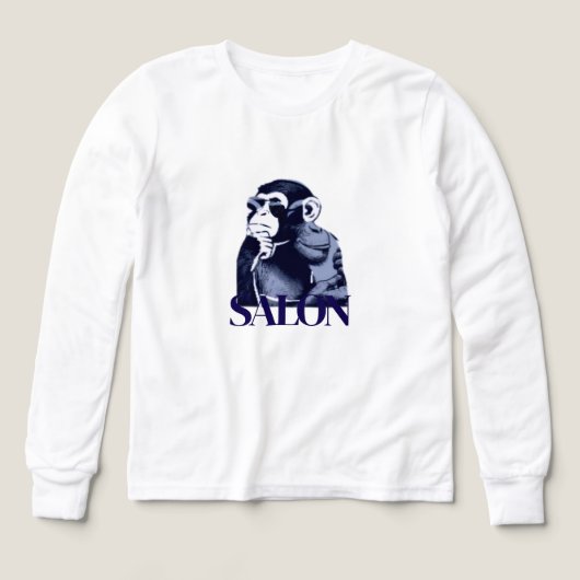 black and white  T-Shirt (デザイン正面)