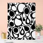 Black and white wall poster アクリルサイン (ウェディング)