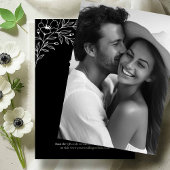 Black And White Wedding Save The Dates セーブザデート