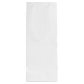 Black and White Wedding Wine Gift Bag ワインギフトバッグ (裏面)