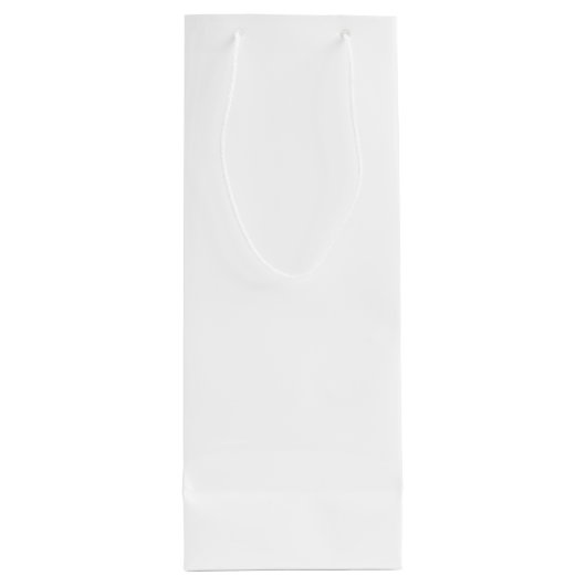 Black and White Wedding Wine Gift Bag ワインギフトバッグ (裏面)