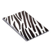 Black and white zebra stripes ノートブック (右側)