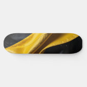 black and yellow スケートボード (横)