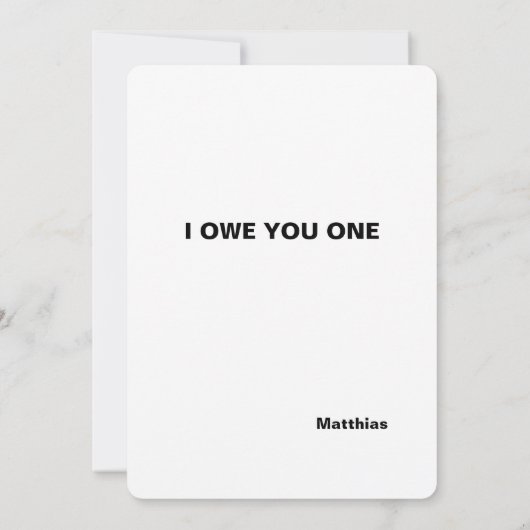 Black and Yellow Horizontal Stripes ノートカード (裏面)