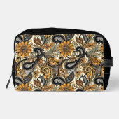 Black And Yellow Paisley  ドップキット (裏面)